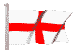 England Flag. St. George Cross.