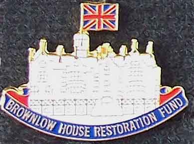 Badge to support the restoration of Brownlow House