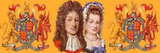KING WILLIAM III & QUEEN MARY II