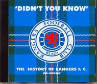 'DIDN'T  YOU  KNOW'   The History Of Rangers F.C.   Jim Lindsay