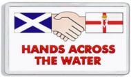 Loyalist Fridge Magnet -  HANDS ACROSS THE WATER