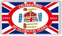 Loyalist Fridge Magnet -  H.M. Queen's Diamond Jubilee 1952-2012