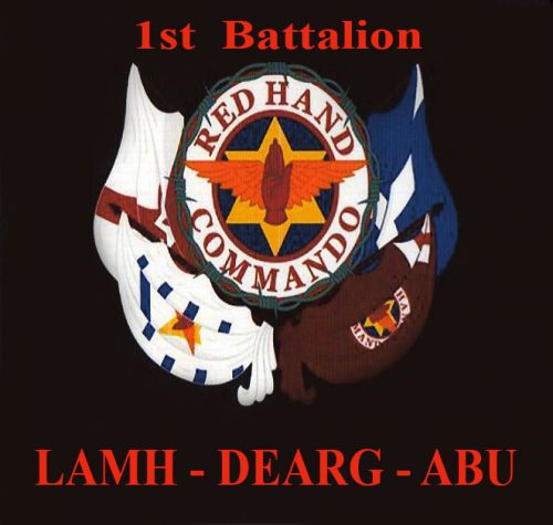 RED HAND COMMANDO 1st Battalion LAMH-DERG-ABU