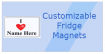 Customizable Fridge Magnets