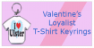 Valentine's Key-rings