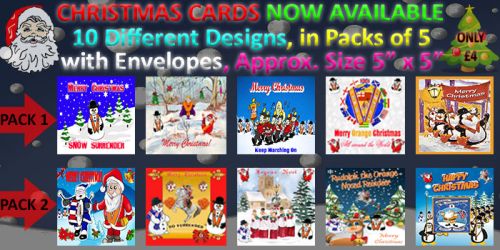 CHRISTMAS CARDS with envelopes 10 different designs