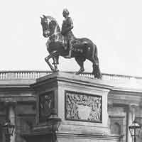 King William III, Statue, Dame Street, Dublin.