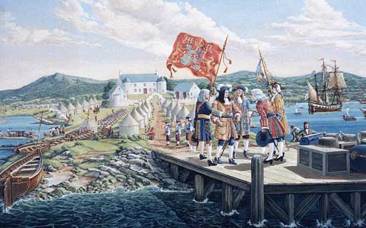 William III Landing at Torbay.
